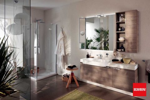 Modelo de baño Aquo de Scavolini