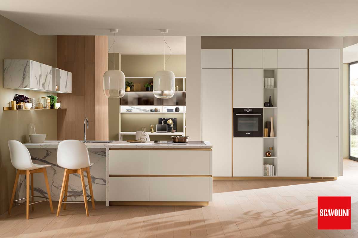 Modelo de cocina Delinea de Scavolini