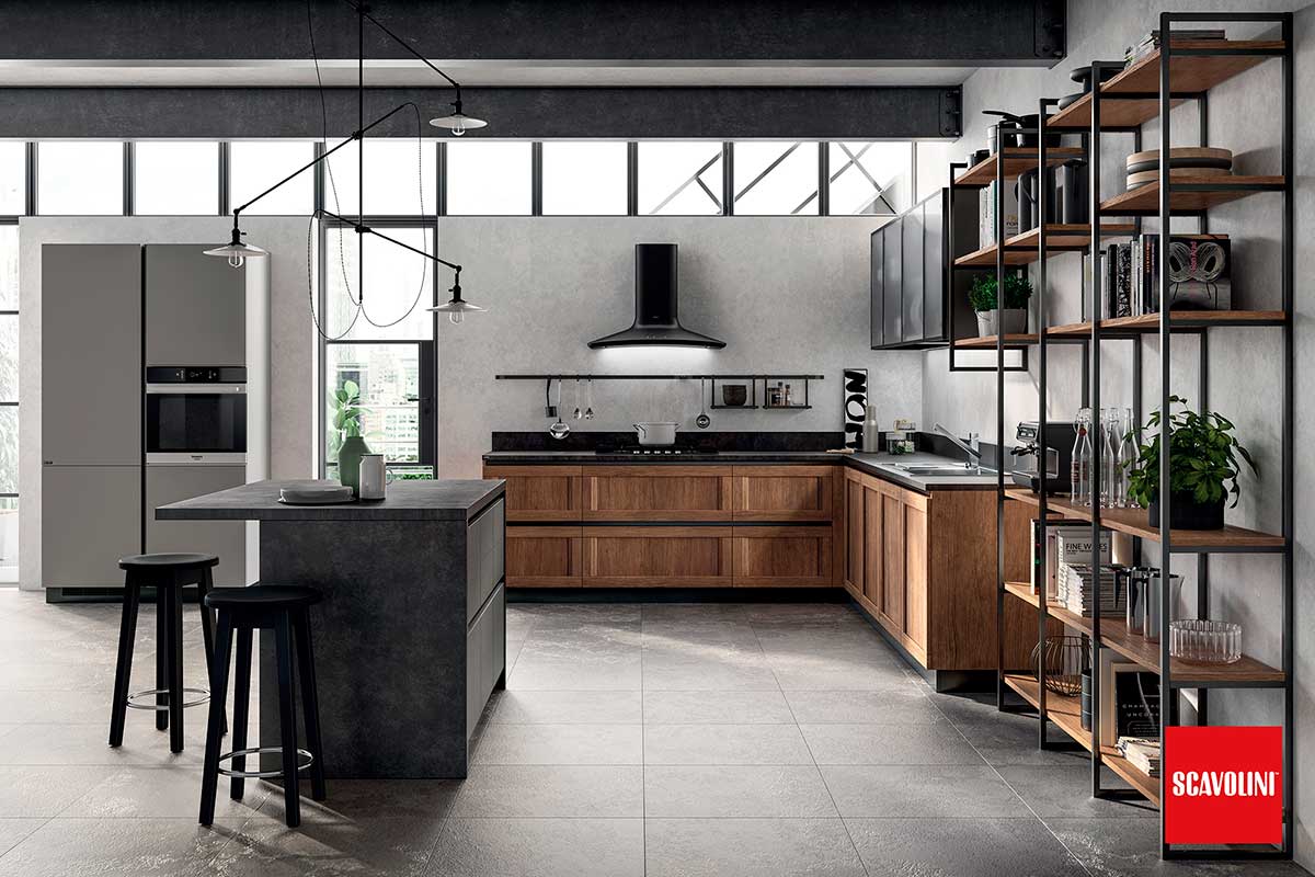 Cocina modelo Evolution de Scavolini