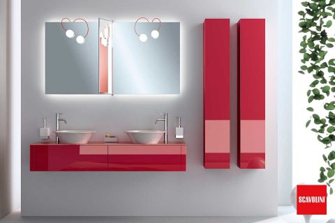 Modelo de baño Font de Scavolini