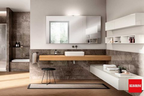 Modelo de baño Juno de Scavolini