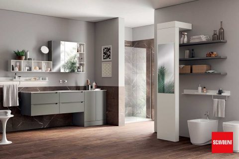 Modelo de baño Laundry de Scavolini