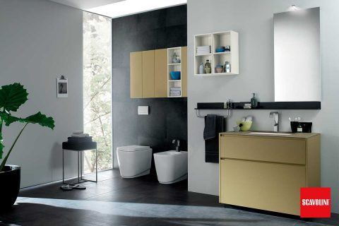 Modelo de baño Rivo de Scavolini