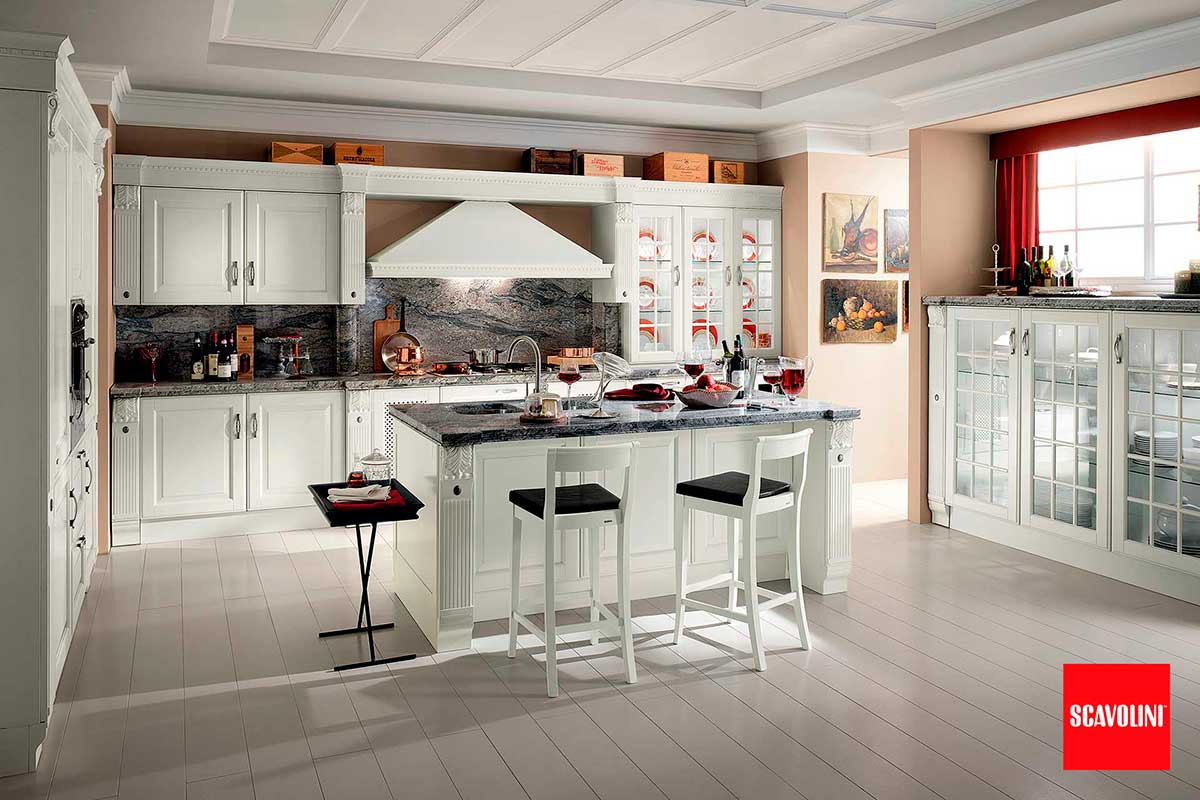Modelo de cocina Baltimora de Scavolini